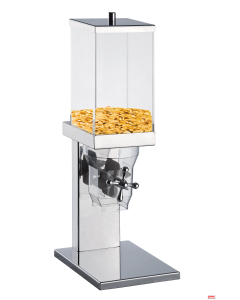 Distributore cereali base in acciaio inox Lt. 7,0
