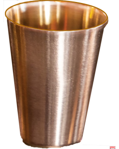 Bicchiere base Shaker PVD Copper ø 9 H 17 cm Boston