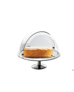 Alzata torta con coperchio cupola bascolante ø 38 x H 42,5 cm