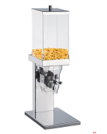  Distributore cereali base in acciaio inox Lt. 7,0