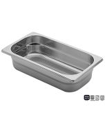 Bacinelle Pinti inox forate Gastronorm 1/3 h da 65 a 150 mm