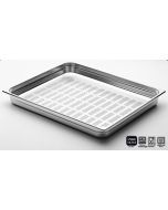 Bacinelle forate inox Gastronorm 2/1 h 150 mm