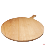 Tagliere legno tondo diametro 35 cm con manico
