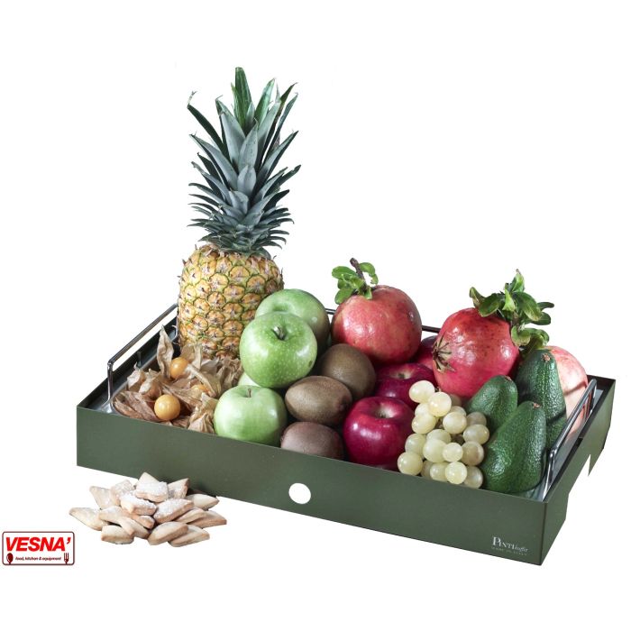 Porta frutta/verdura basso, 6 spazi - Tom Press